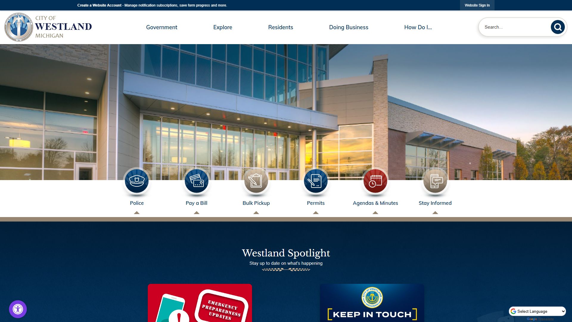 Westland Michigan probate court records information