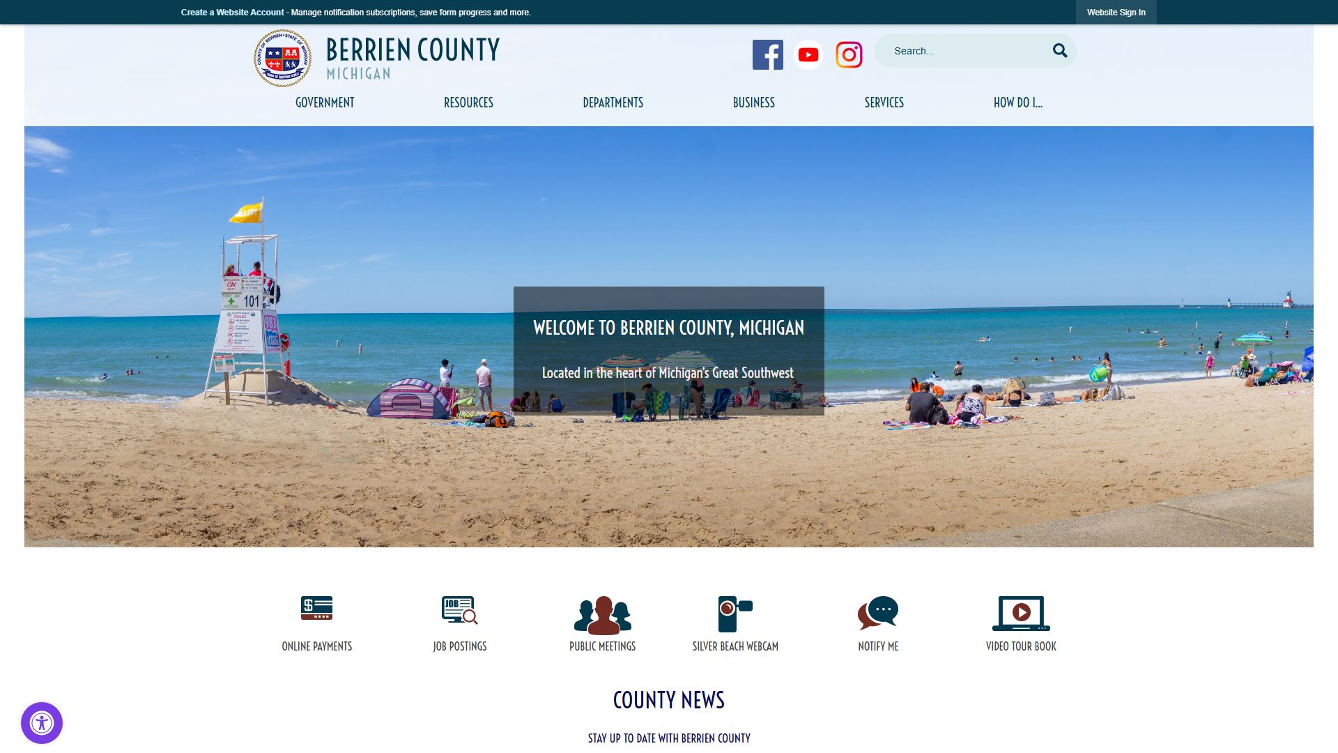 Berrien County probate court records and county court resources