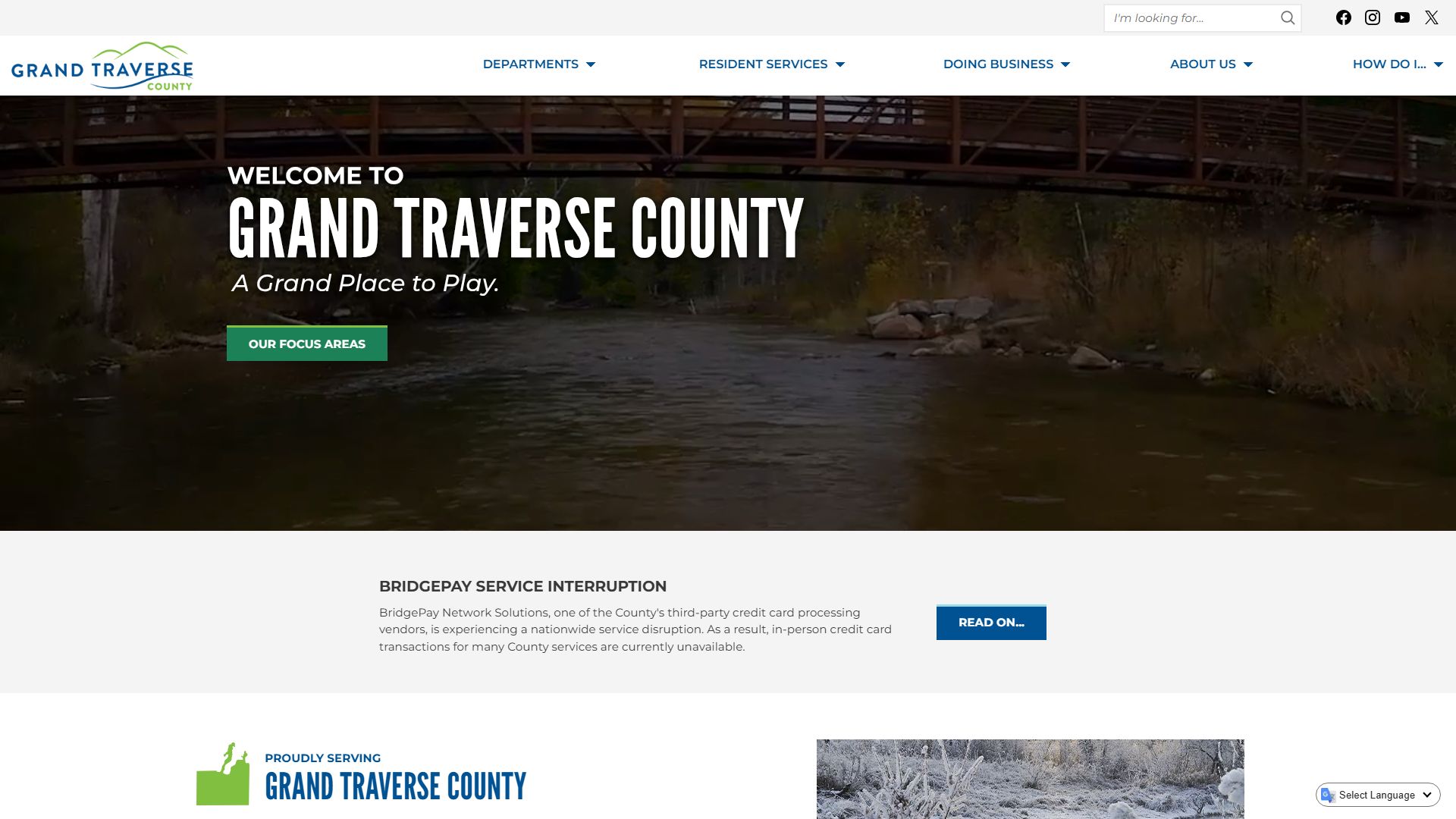Grand Traverse County website for probate court records