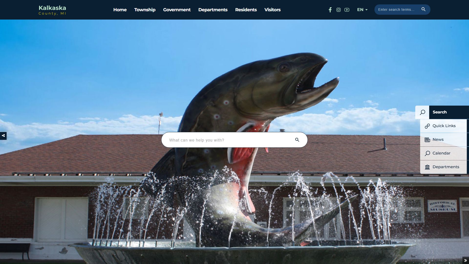 Kalkaska County website for probate court records