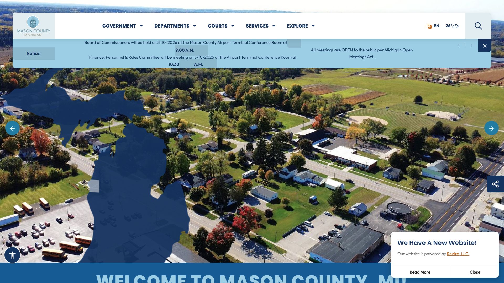 Mason County probate court records and county government resources