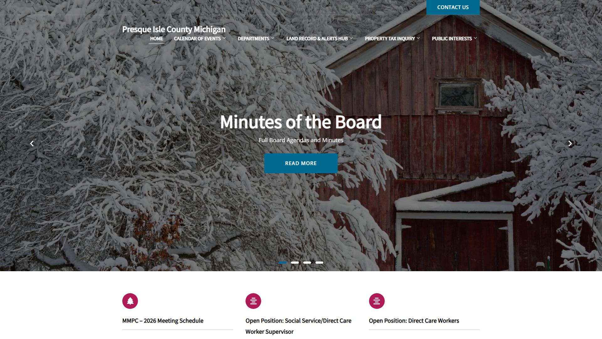 Presque Isle County probate court records resource page